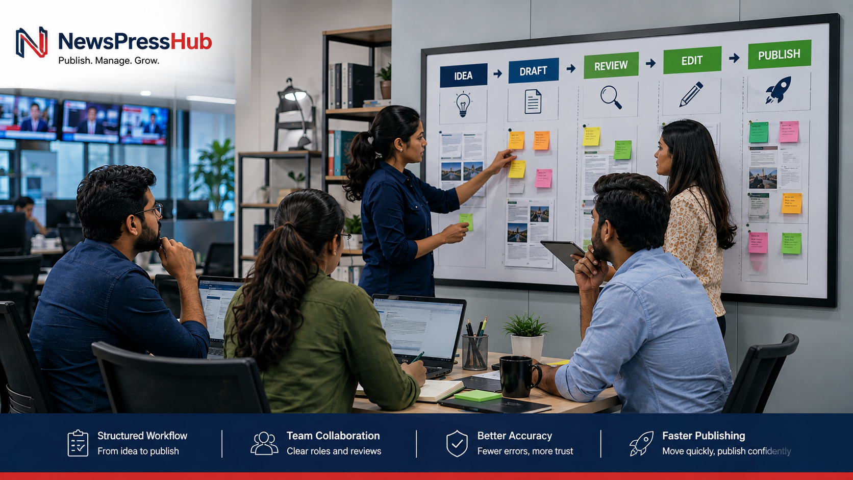 From Draft to Published: A Safer Newsroom Workflow for Small Teams